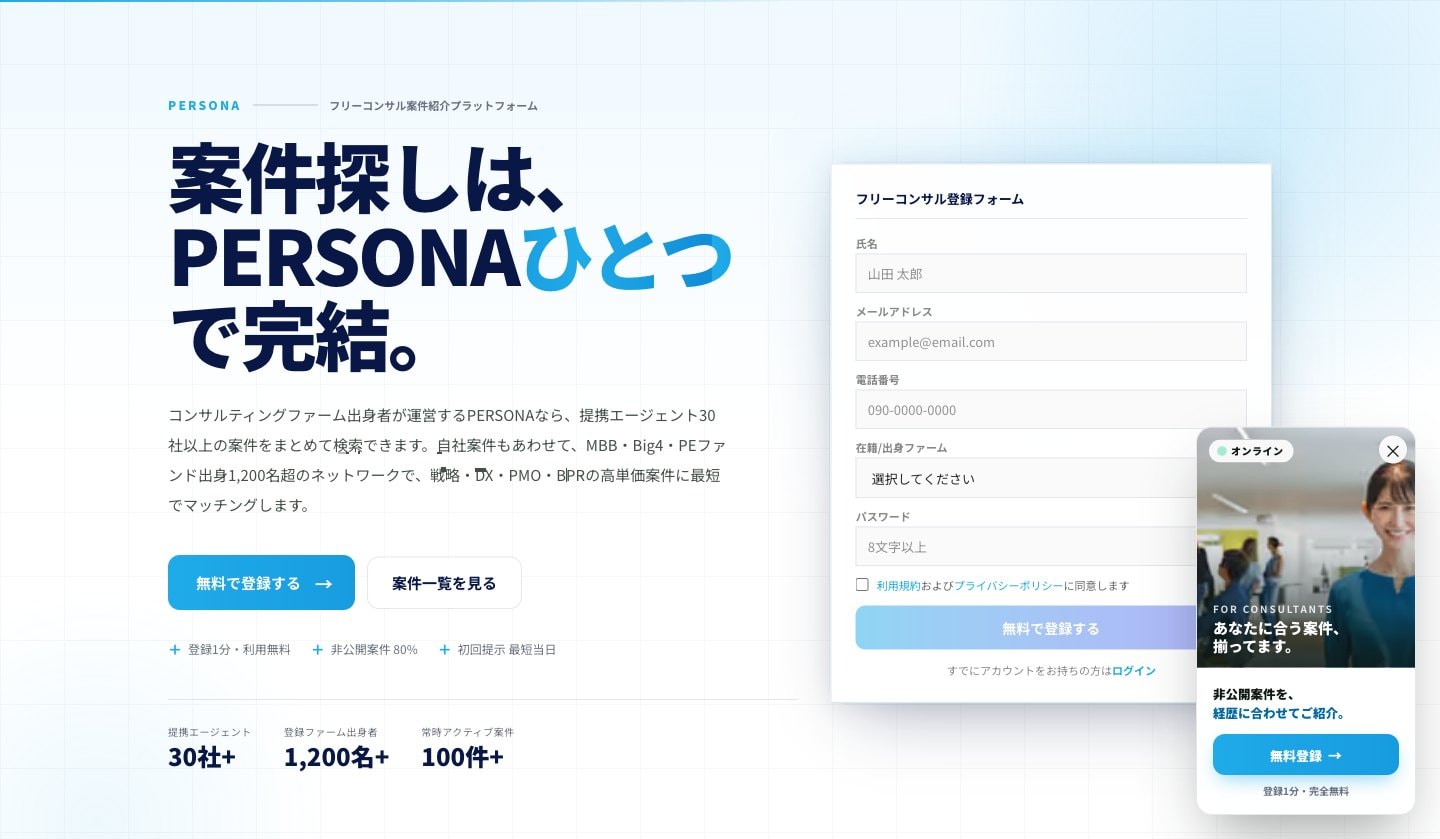 ファーム出身者が担当する